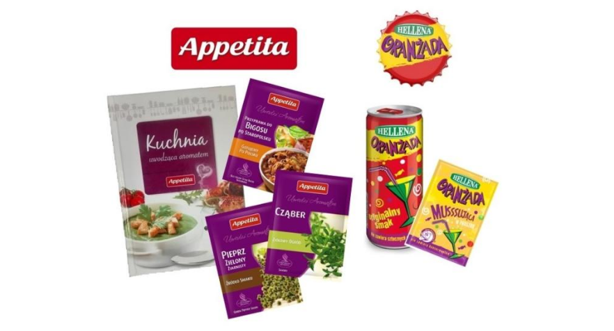 Wygraj zestaw napojów Hellena i zestaw przypraw Appetita Konkurs