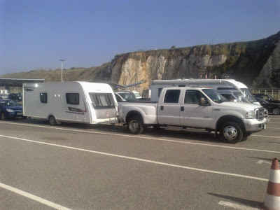 UK Spain caravan delivery service