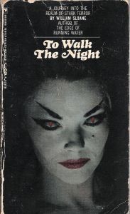 To Walk the Night, William Sloane.