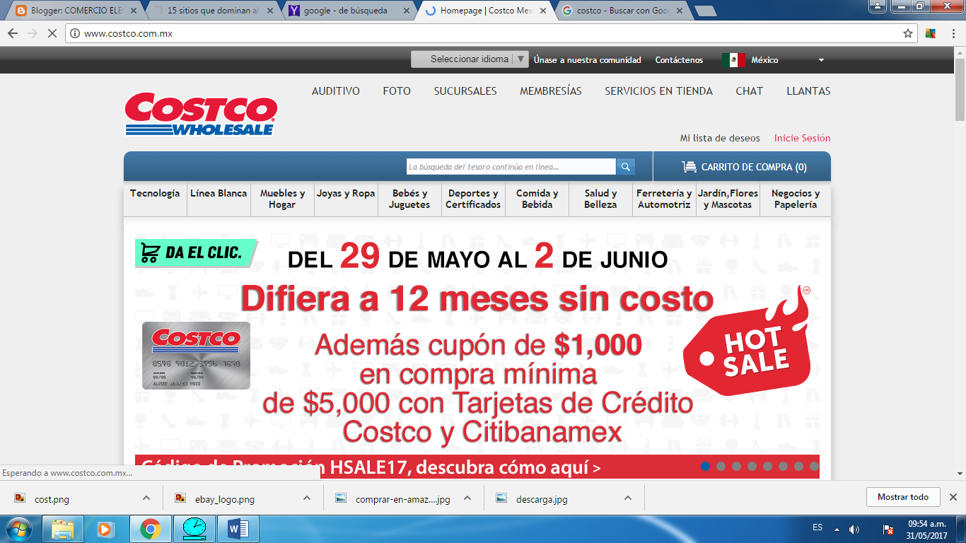 COMERCIO ELECTRÓNICO Costco