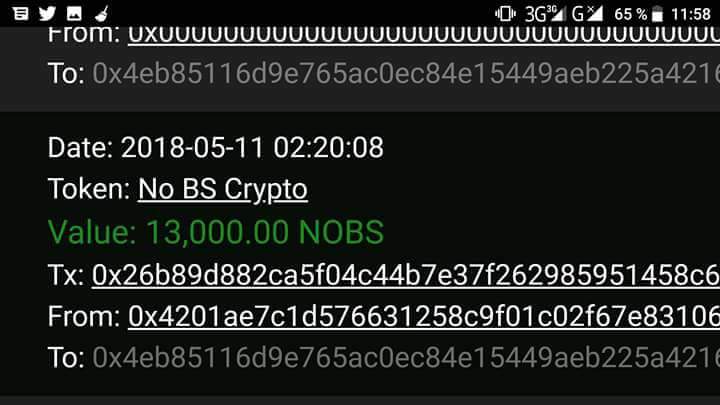 airdrop nobscrypto : سارع بالحصول علي 10000 عملة أو أكثر عبر أيردروب قوي + إثبات وصول العملات airdrop nobscrypto : سارع بالحصول علي 10000 عملة أو أكثر عبر أيردروب قوي + إثبات وصول العملات