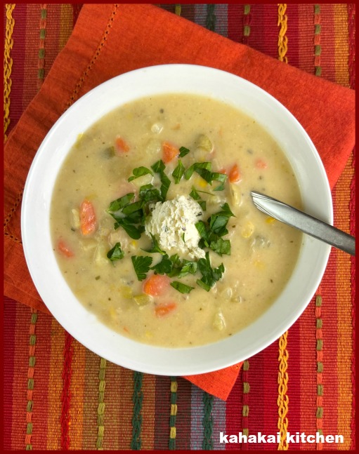 Kahakai Kitchen: Potato-Leek Soup with Boursin for Souper (Soup, Salad ...