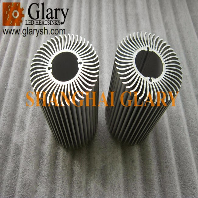 aluminum heatsink, cooler, extruded profiles GLRHS020 62mm