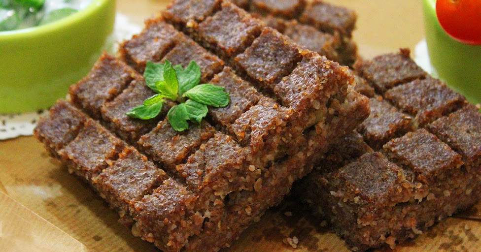 Kibbeh Bil-Saniyeh / Baked Kibbeh Recipe | LEBANESE RECIPES
