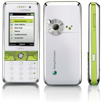 download all firmware sony, fitur and spesification sony ericsson k660i