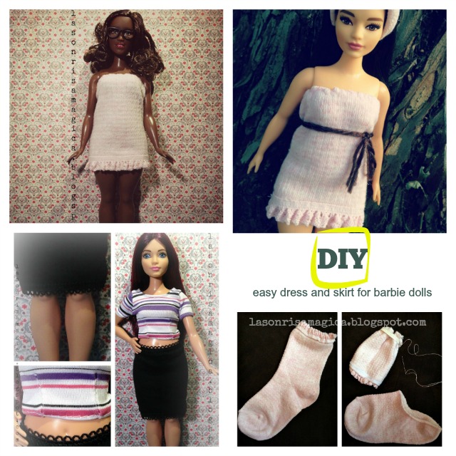 ropa para barbie facil