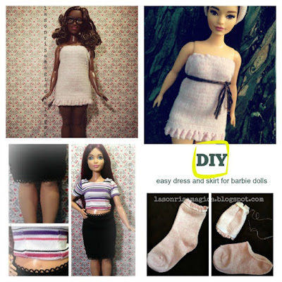 vestidos faciles para barbie