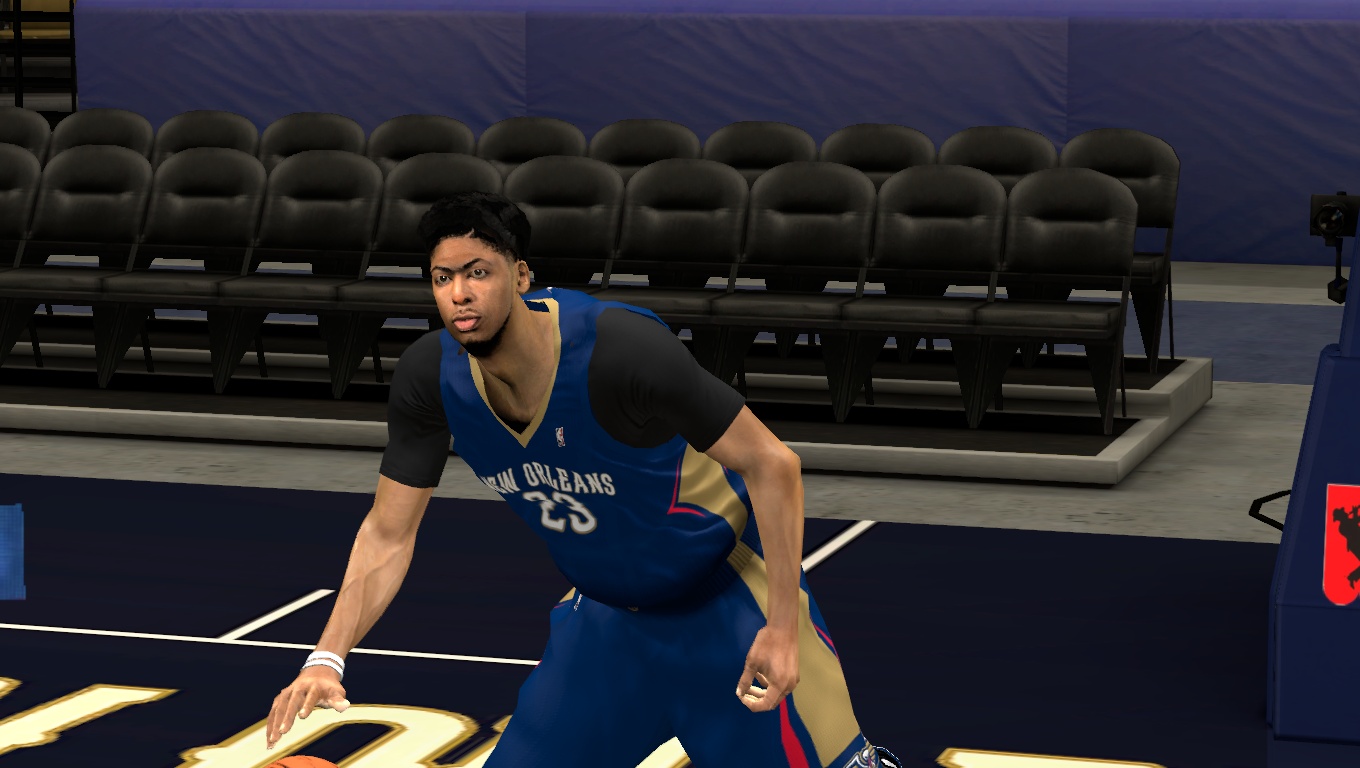 Anthony Davis Cyberface Realistic For 2k14 NBA 2K