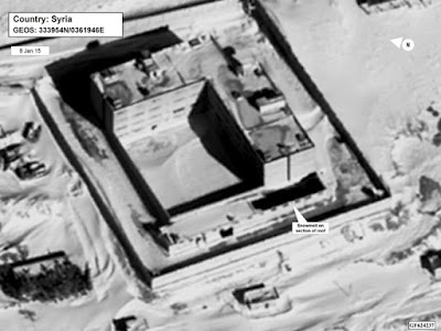 The suspected crematory at the Sednaya Prison complex outside Damascus. The suspected crematory at the Sednaya Prison complex outside Damascus.