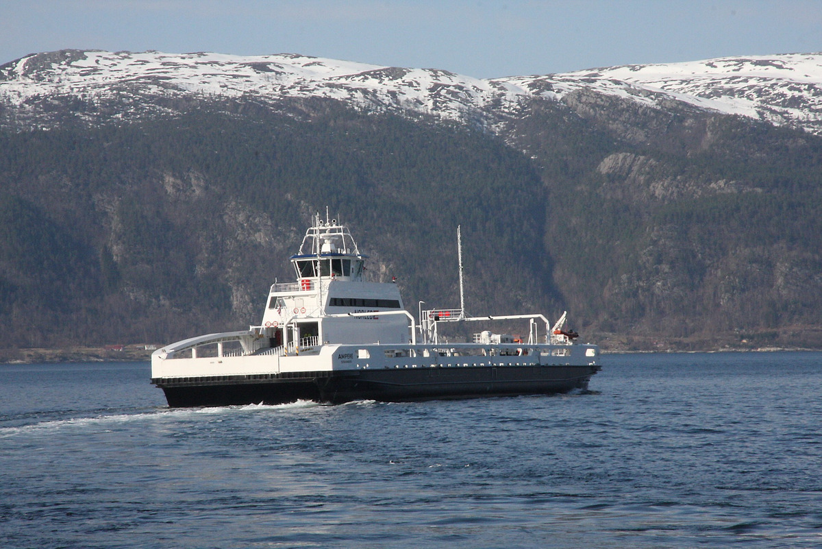 PerOlav Lauvstad Norwegian electric ferry has been in operation for