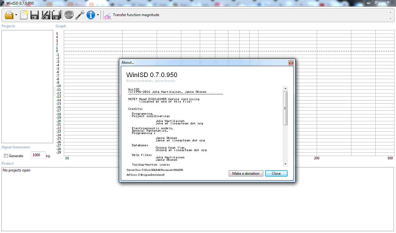 Download Winisd, Untuk Memodelkan Sistem Speaker Inverter Tertutup dan Fase Download Winisd, Untuk Memodelkan Sistem Speaker Inverter Tertutup dan Fase
