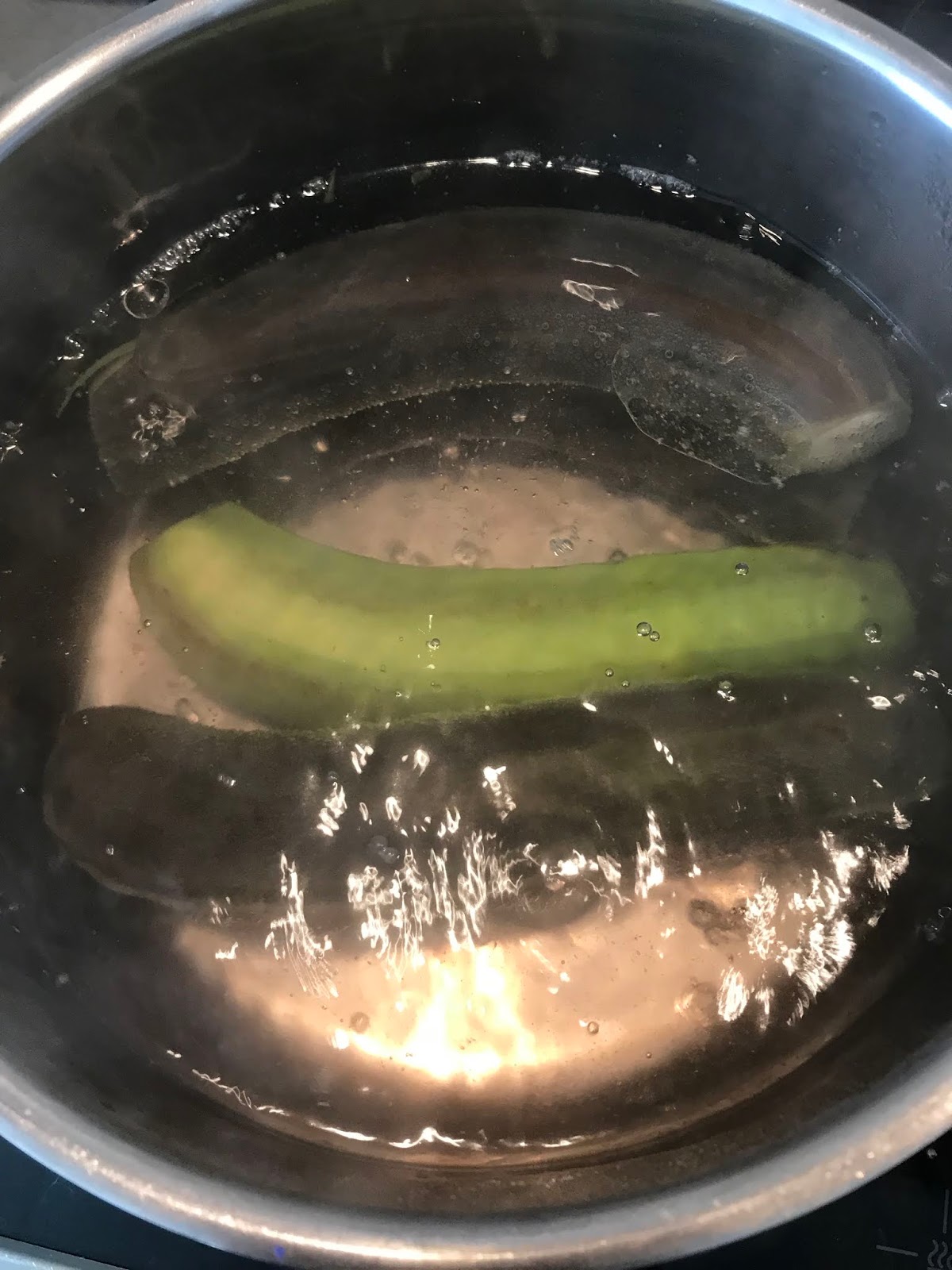Once upon a cook Boiled Green Banana with Salted Mackerel