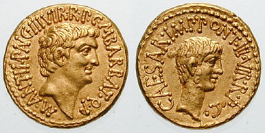 Марк Антоний и Октавиан. 41 год до н.э.