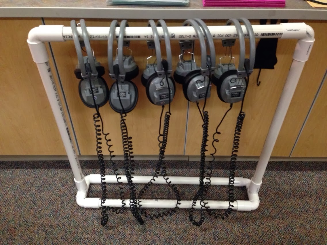 PVC Pipe Solutions! Organized Classroom