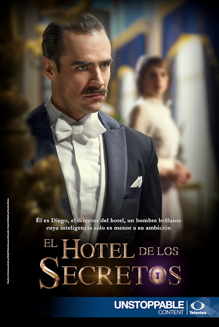 el es diego el director del hotel un hombre brillante cuya inteligencia solo es menor a su ambicion