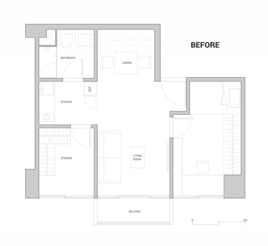 reforma piso pequeño transformado en loft