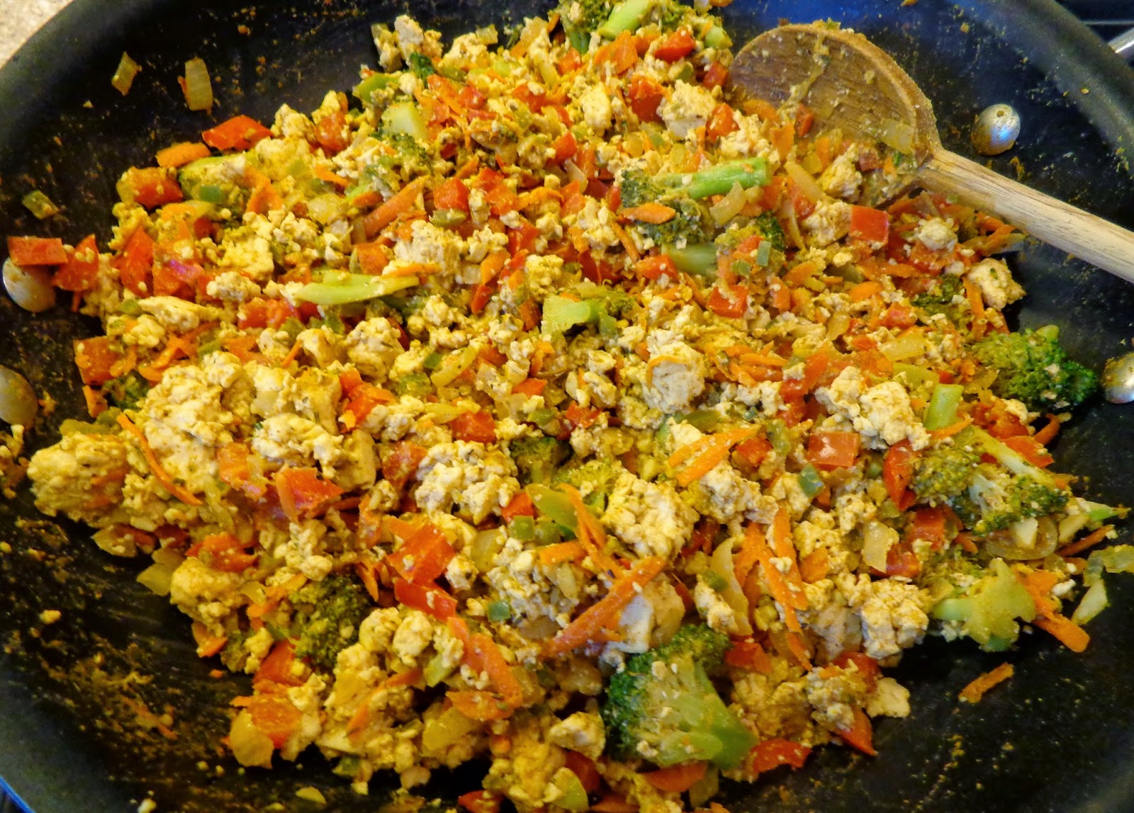 Eatin' Vegan in Smalltown, USA Tofu Scramble Tacos