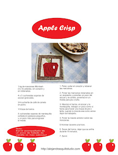Pie de manzana, receta