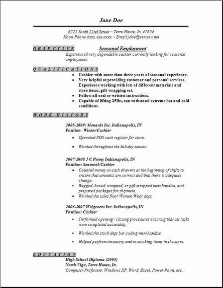 job resume formats resume format and resume maker