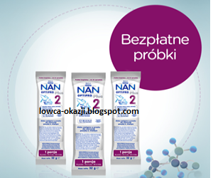 Darmowa próbka mleka następnego NAN OPTIPRO® PLUS 2 Konkurs