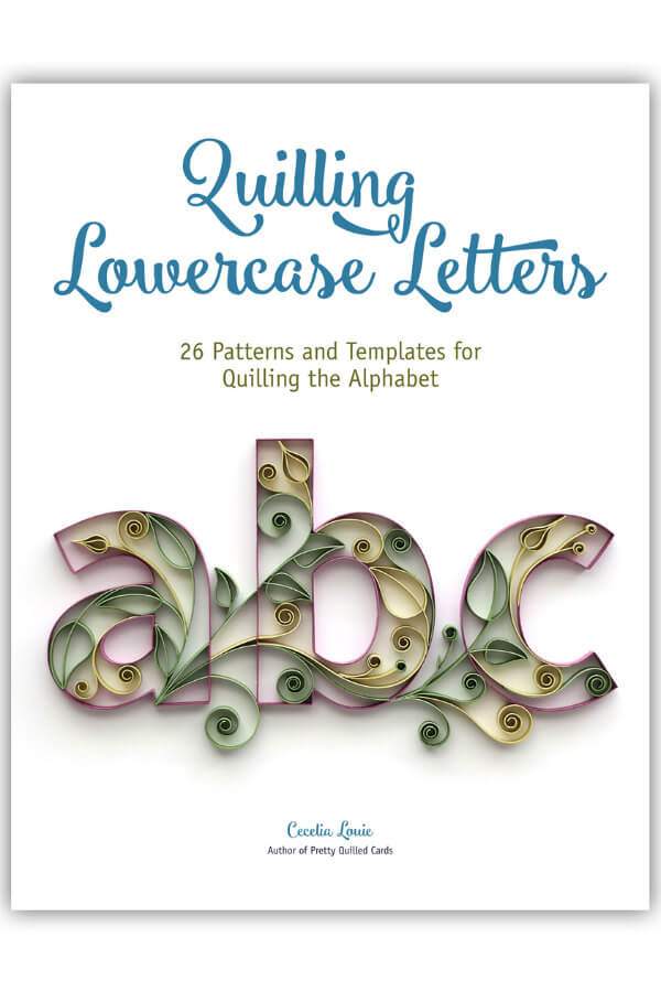 Learn to Quill Letters Paper Zen Alphabet Ebooks