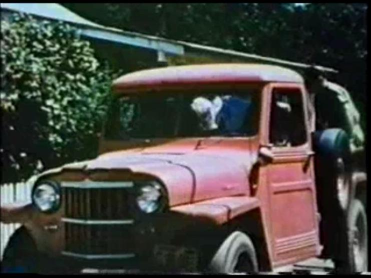 1954 Willys Jeep Teenagers Battle The Thing
