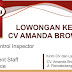 Lowongan Kerja CV Amanda Brownies Bandung Tahun 2018