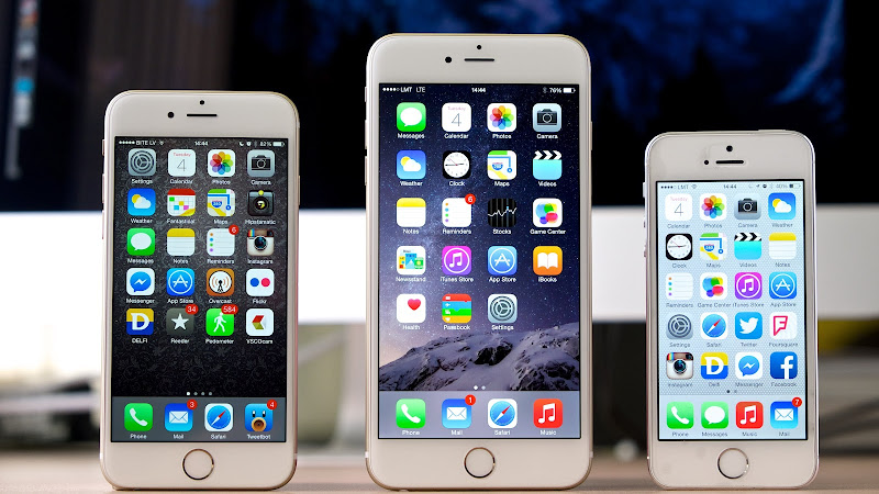 iPhone 6 vs iPhone 6 Plus vs iPhone 5S