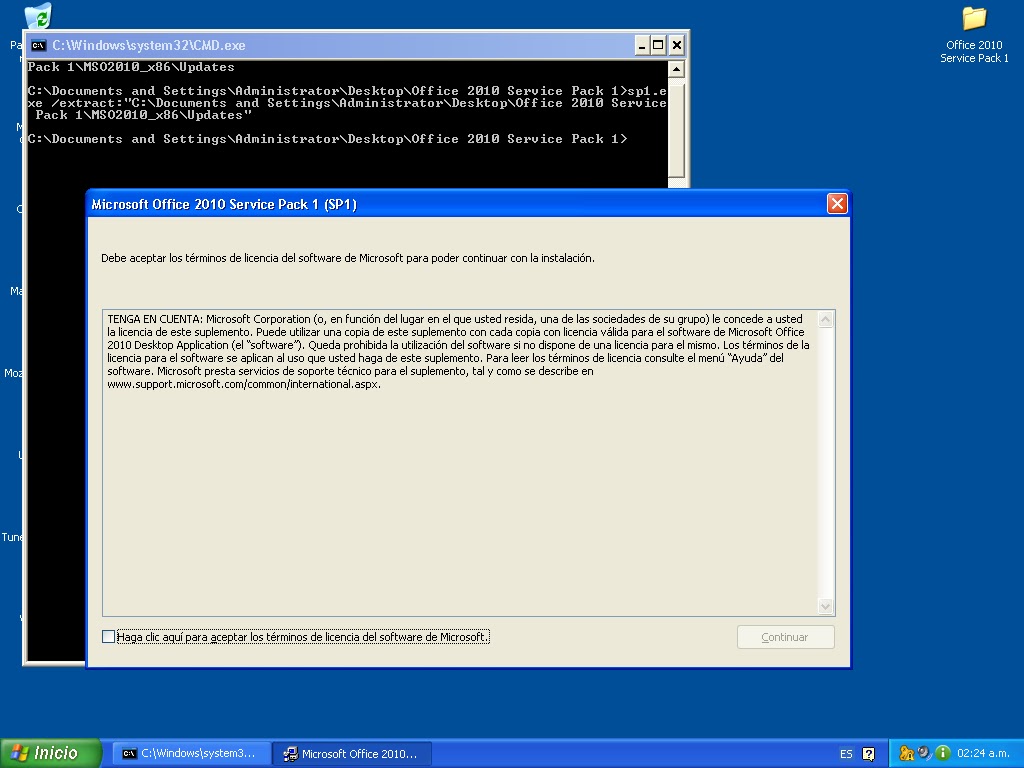 Integrar Service Pack 1 en Microsoft Office 2010 SoftWareMaNiaco com