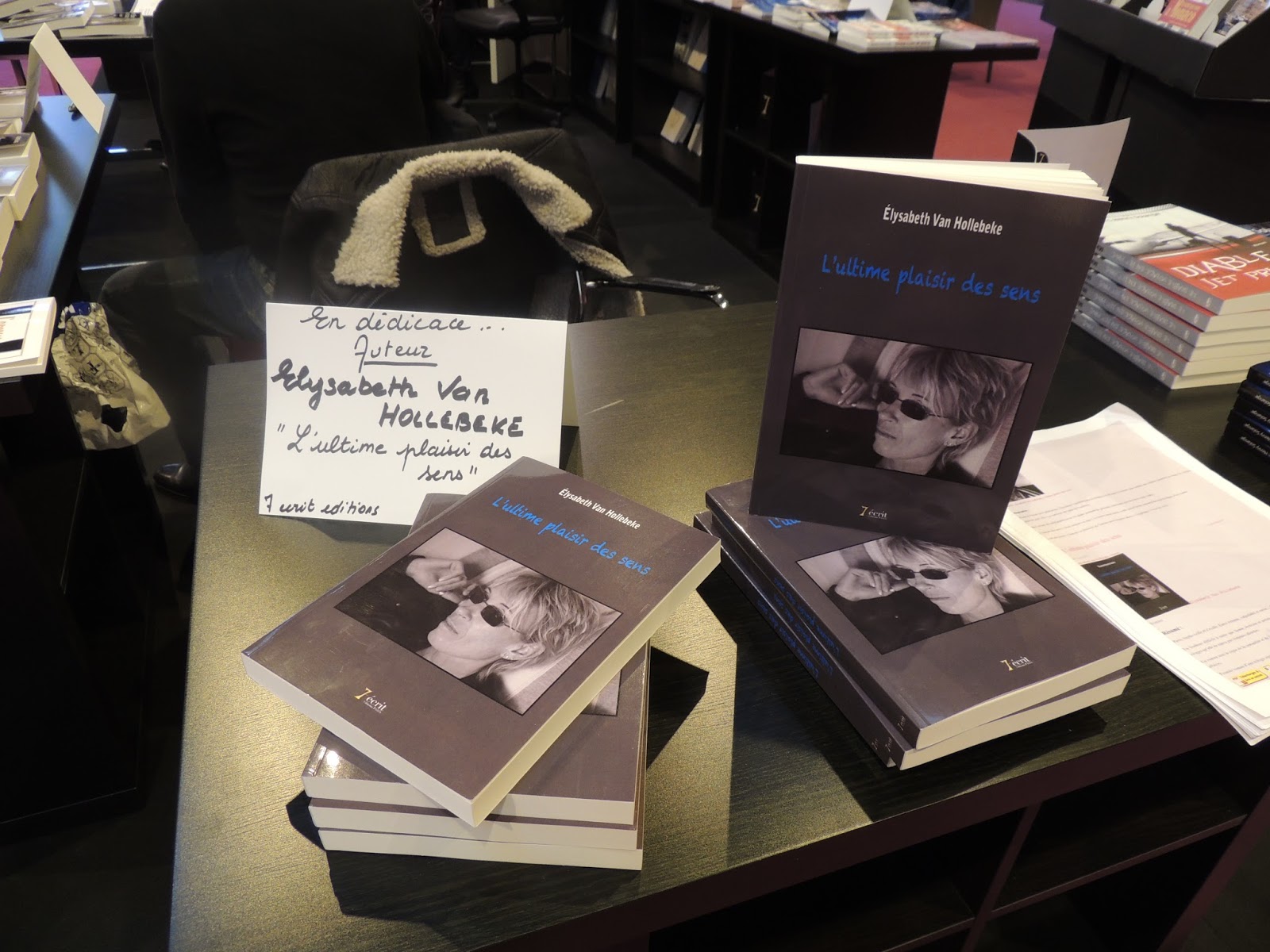 DEUXIÈME SÉANCE DE DÉDICACE Couverture du livre l' ultime plaisir des sens