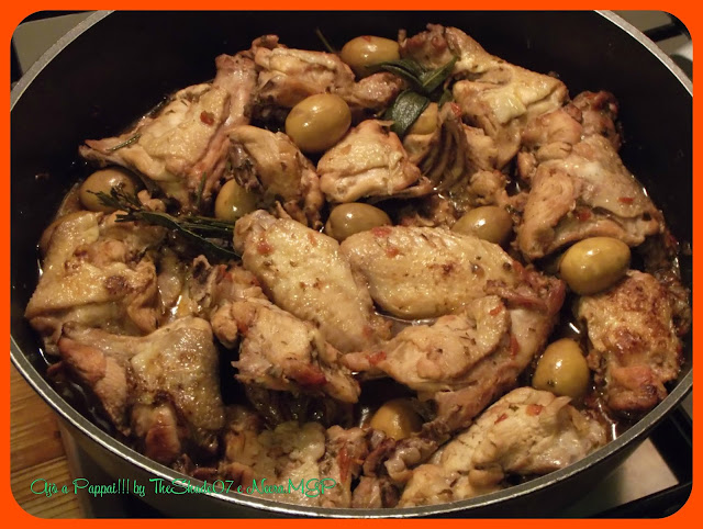 Fotografia della ricetta del Pollo ai pomodori secchi conditi sott'olio / Caboiscu cun pribada cundida