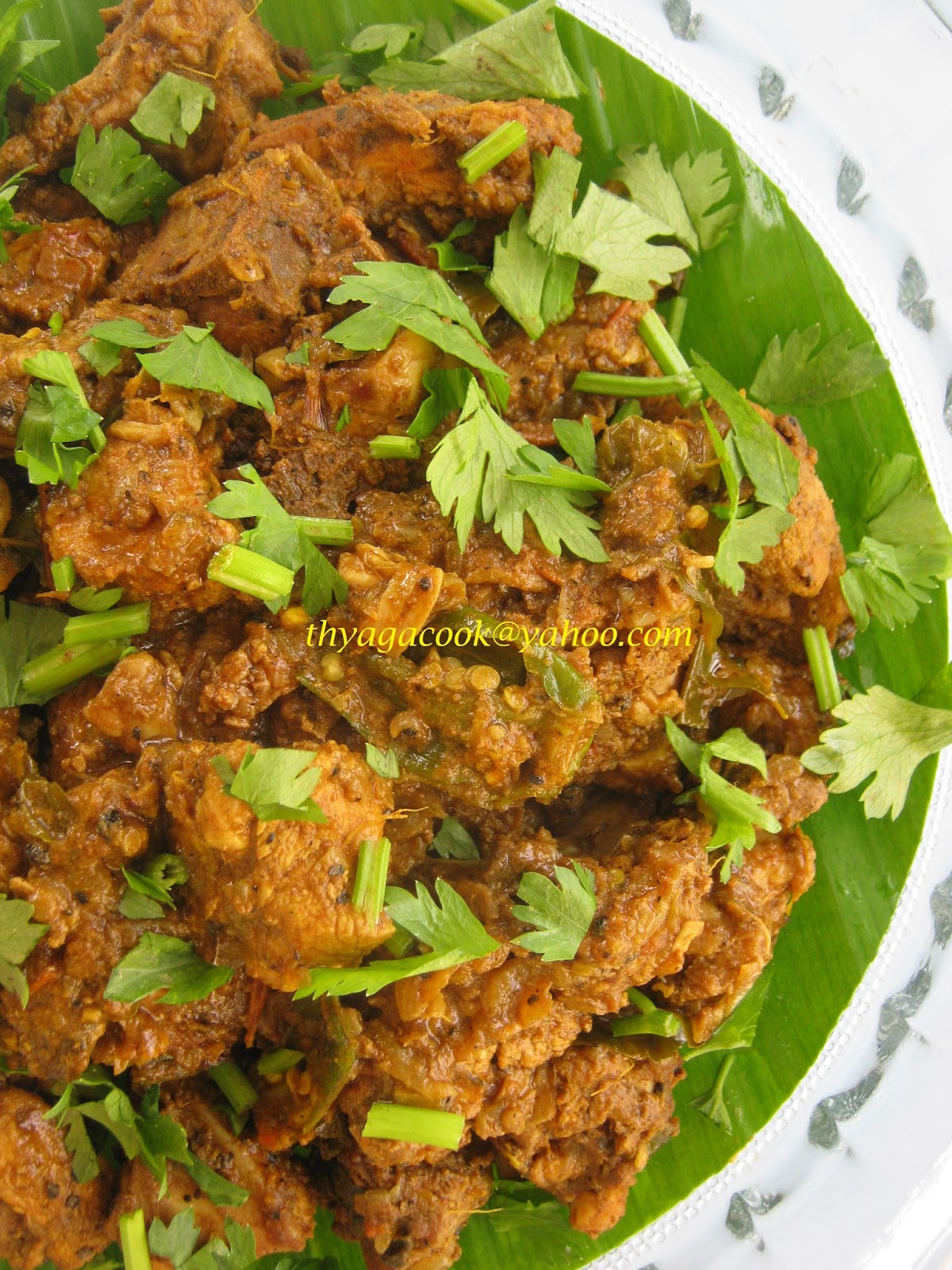 KARI LEAFS Malaysian flavour's BLACK PEPPER CHICKEN VARUVAL