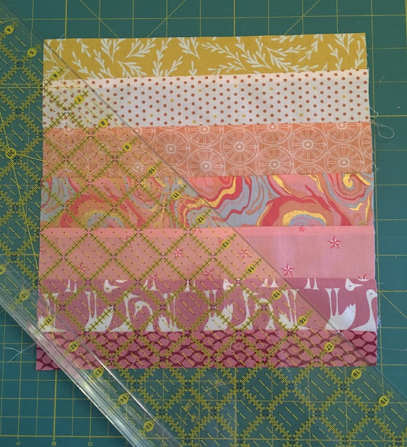 Leaf (feather) Quilt Block Tutorial The Intrepid Thread