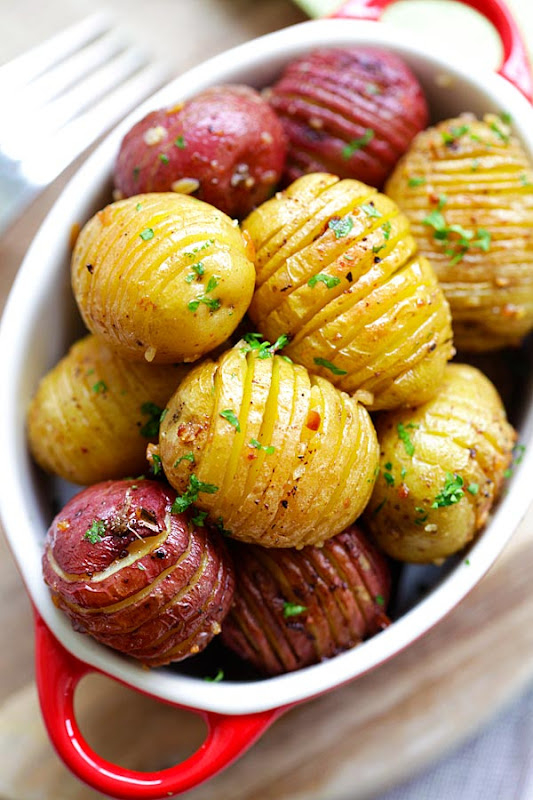 Garlic Roasted Potatoes Recipe My Favorite Recipes