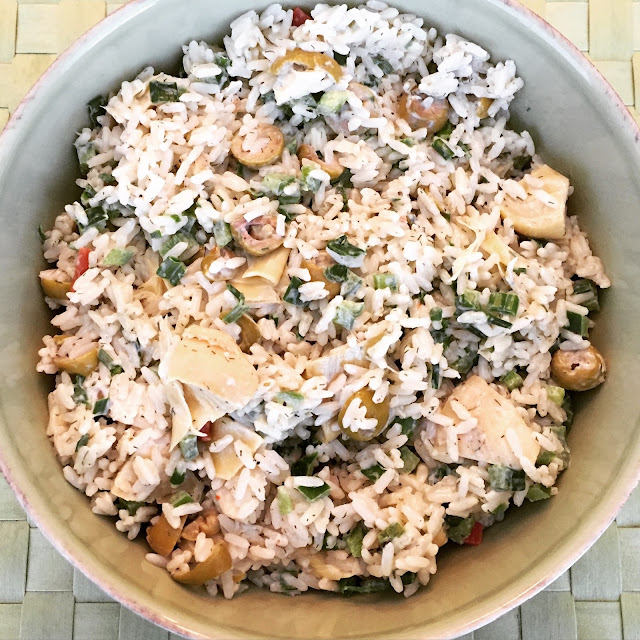 Lindsey Lately Artichoke Rice Salad