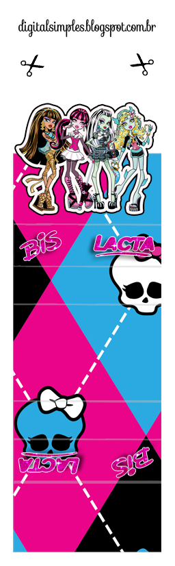 Monster High Free Printable Original Nuggets Or Gum Wrappers Oh My monster-high-free-printable-original-nuggets-or-gum-wrappers-oh-my