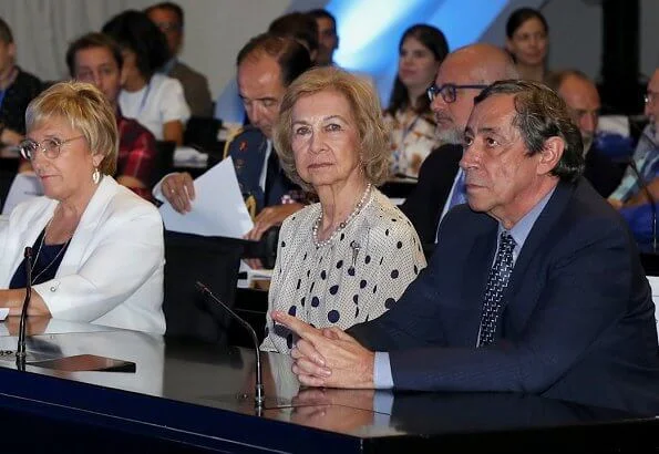 Queen Sofia attended a symposium on Research and Innovation in Neurodegenerative Diseases