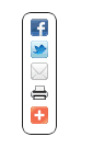 vertical floating bar social share buttons for blogspot