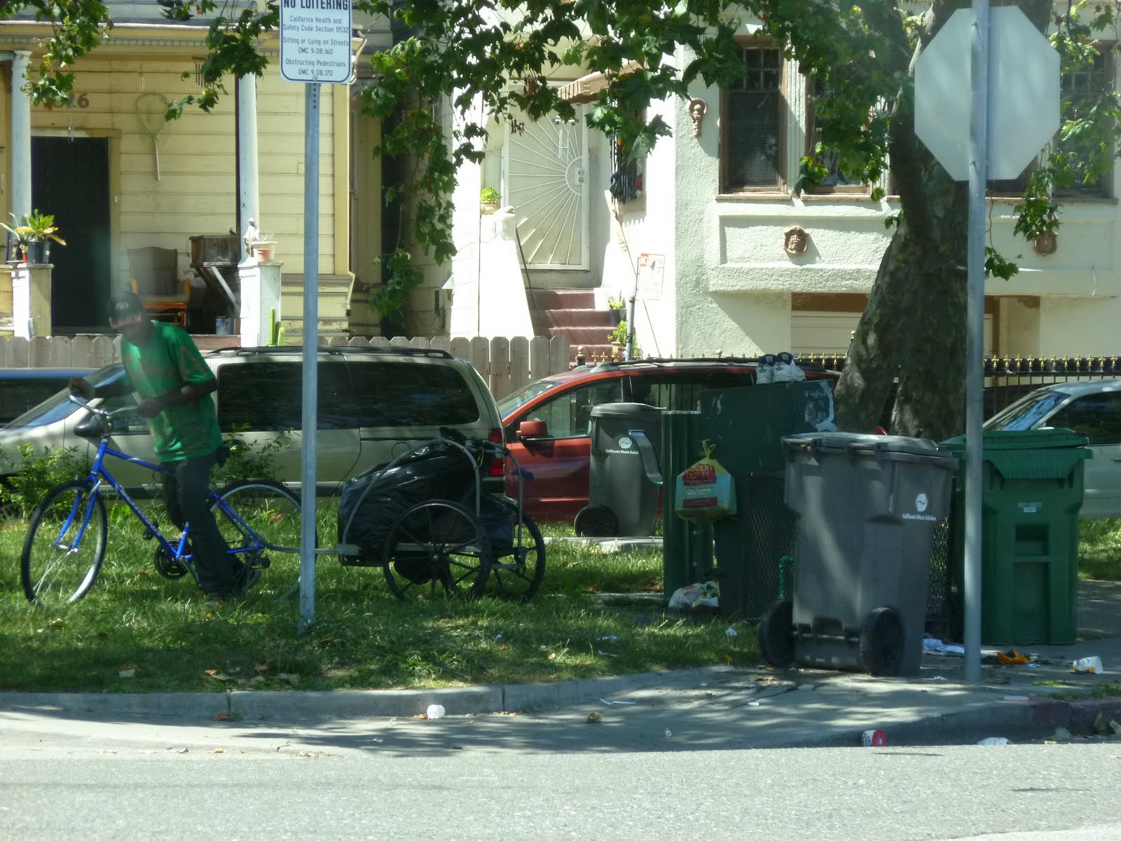 A Better Alliance A Stolen Recycling Bin Gets Dumped
