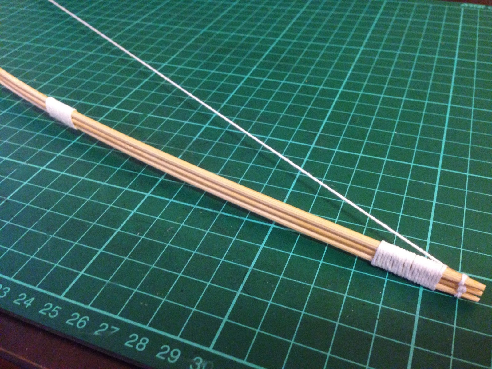 Yoshiny's Design Bamboo Skewer Bow and Arrows Tutorial