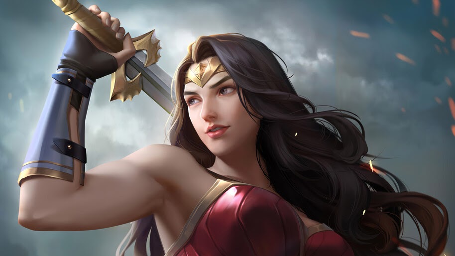 Wonder Woman, DC, Superhero, 4K, #6.1134