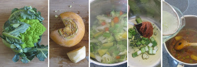 Zubereitung Gemüse-Curry-Crunch