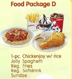 Jollibee Party Package 2019 - Food Package D