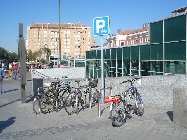 La M-10 de la bicicleta en Madrid