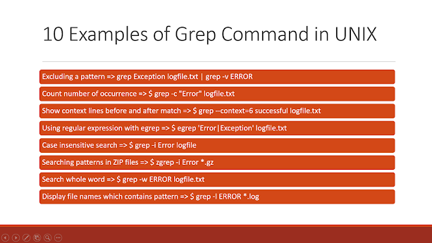 10 ways to use GREP command in UNIX
