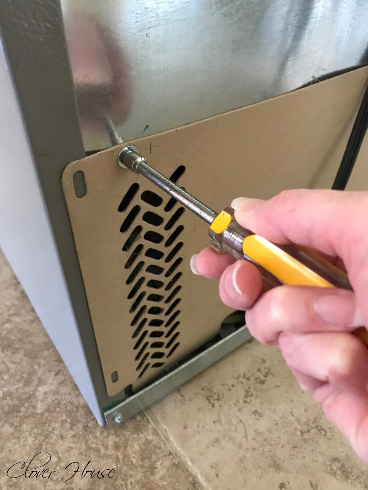 Clover House How to Clean Your Fridge Coils