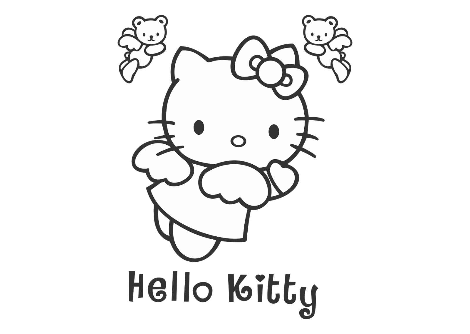 Hello Kitty Logo Svg