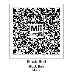Mii Qr Codes For Tomodachi Life Final Fantasy 1 Player Character Miis Tomodachi Mii Maker Codes