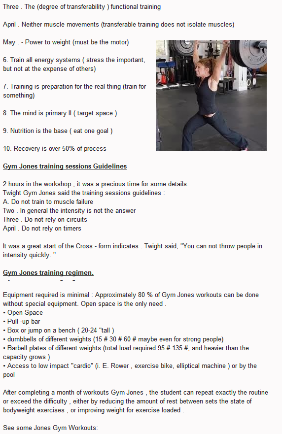 Gym jones workouts plan.The Bodybuilder