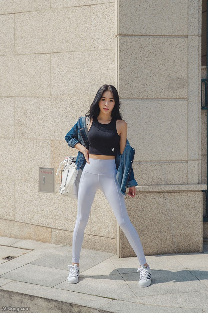 The beautiful An Seo Rin shows off her figure with a tight gym fashion (273 pictures)